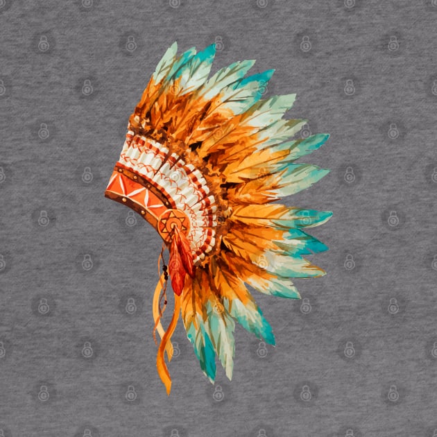 Indian Headdress by Mako Design 